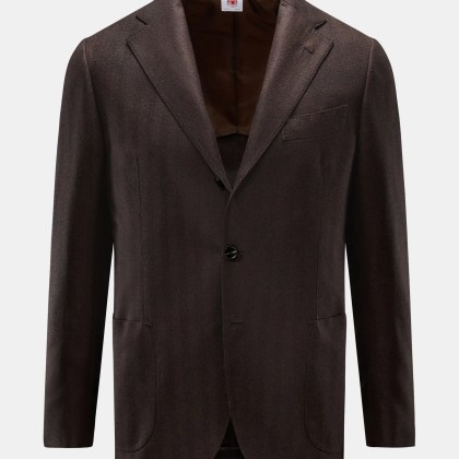 Borrelli - Herren - Sakko %27Procida%27 dunkelbraun Borrelli - Herren - Sakko %27Procida%27 dunkelbraun