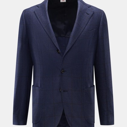 Borrelli - Herren - Sakko %27Procida%27 navy/schwarz kariert Borrelli - Herren - Sakko %27Procida%27 navy/schwarz kariert