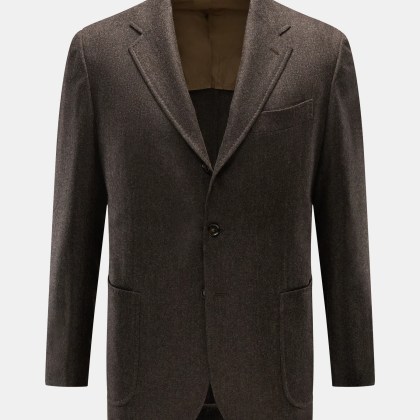 Stile Latino - Herren - Sakko %27Vincenzo%27 dunkelbraun meliert Stile Latino - Herren - Sakko %27Vincenzo%27 dunkelbraun meliert