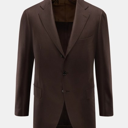 Cesare Attolini - Herren - Cashmere Sakko dunkelbraun Cesare Attolini - Herren - Cashmere Sakko dunkelbraun
