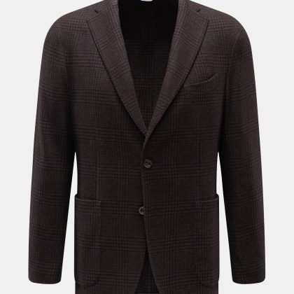 Boglioli - Herren - Sakko %27K. Jacket%27 dunkelbraun/schwarz kariert Boglioli - Herren - Sakko %27K. Jacket%27 dunkelbraun/schwarz kariert
