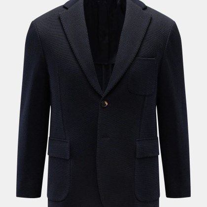 Doppiaa - Herren - Strickblazer %27Aanfiro%27 navy Doppiaa - Herren - Strickblazer %27Aanfiro%27 navy