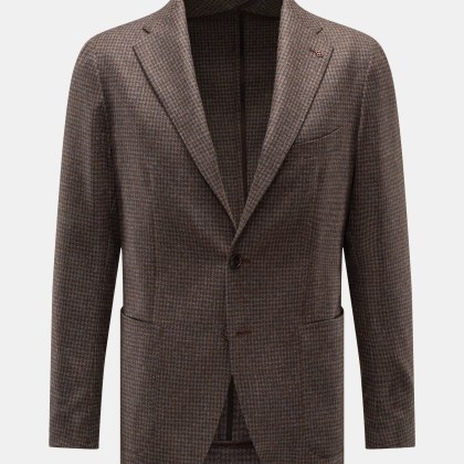 Tagliatore - Herren - Sakko %27Monte Carlo%27 braun/graublau kariert Tagliatore - Herren - Sakko %27Monte Carlo%27 braun/graublau kariert