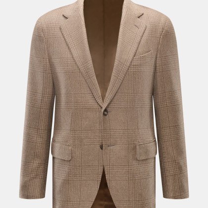 Caruso - Herren - Cashmere Sakko %27Aida%27 braun/graubraun kariert Caruso - Herren - Cashmere Sakko %27Aida%27 braun/graubraun kariert