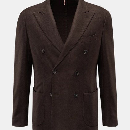 Santaniello - Herren - Sakko dunkelbraun meliert Santaniello - Herren - Sakko dunkelbraun meliert