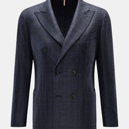 Santaniello - Herren - Sakko dunkelblau/grau/schwarz kariert Santaniello - Herren - Sakko dunkelblau/grau/schwarz kariert