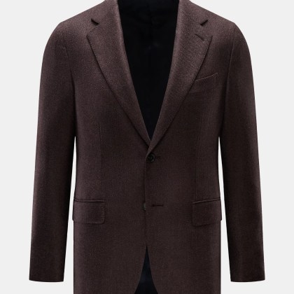 Caruso - Herren - Sakko %27Aida%27 dunkelbraun meliert Caruso - Herren - Sakko %27Aida%27 dunkelbraun meliert