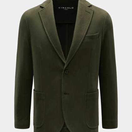 Circolo 1901 - Herren - Jersey-Sakko graugrün Circolo 1901 - Herren - Jersey-Sakko graugrün