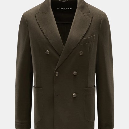 Circolo 1901 - Herren - Jersey-Sakko oliv Circolo 1901 - Herren - Jersey-Sakko oliv