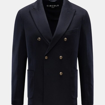 Circolo 1901 - Herren - Jersey-Sakko navy Circolo 1901 - Herren - Jersey-Sakko navy