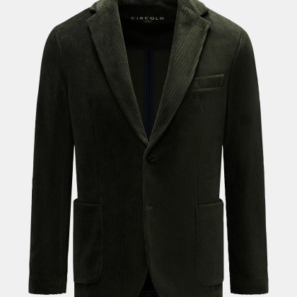 Circolo 1901 - Herren - Cordsakko dunkelgrün Circolo 1901 - Herren - Cordsakko dunkelgrün