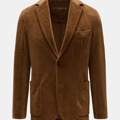 Circolo 1901 - Herren - Samtsakko hellbraun Circolo 1901 - Herren - Samtsakko hellbraun