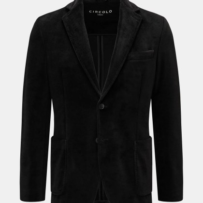 Circolo 1901 - Herren - Samtsakko schwarz Circolo 1901 - Herren - Samtsakko schwarz