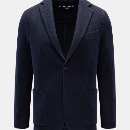 Circolo 1901 - Herren - Strickblazer navy Circolo 1901 - Herren - Strickblazer navy
