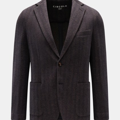 Circolo 1901 - Herren - Sakko schwarz/braun gemustert Circolo 1901 - Herren - Sakko schwarz/braun gemustert