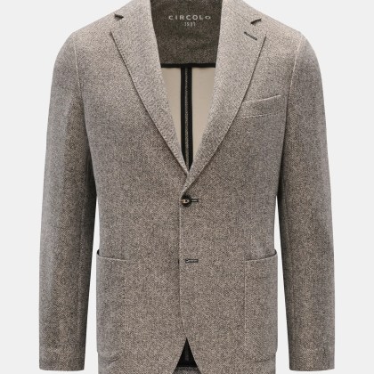 Circolo 1901 - Herren - Jersey-Sakko schwarz/creme gemustert Circolo 1901 - Herren - Jersey-Sakko schwarz/creme gemustert