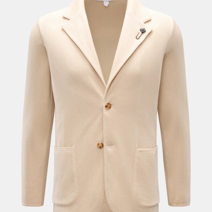 Lardini - Herren - Strickblazer creme Lardini - Herren - Strickblazer creme
