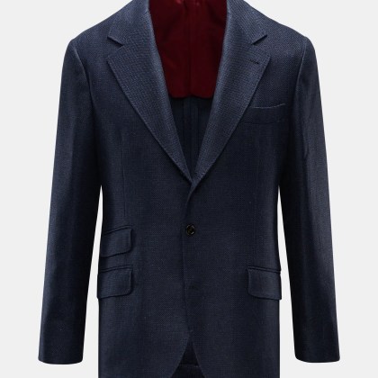 Brunello Cucinelli - Herren - Sakko navy meliert Brunello Cucinelli - Herren - Sakko navy meliert