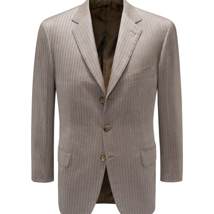 Brioni - Herren - Sakko %27Colosseo%27 graubraun gemustert Brioni - Herren - Sakko %27Colosseo%27 graubraun gemustert