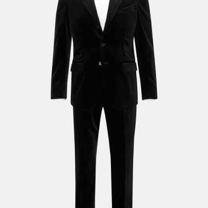 Caruso - Herren - Samtanzug %27Aida%27 schwarz Caruso - Herren - Samtanzug %27Aida%27 schwarz