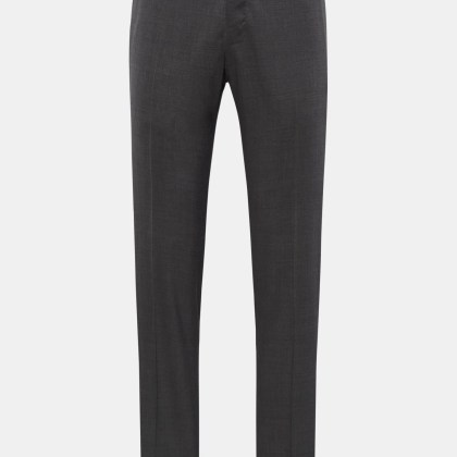 PT Torino - Herren - Wollhose %27Slim Fit%27 dunkelgrau meliert PT Torino - Herren - Wollhose %27Slim Fit%27 dunkelgrau meliert