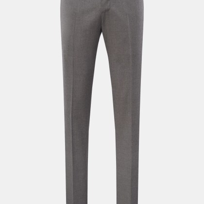 PT Torino - Herren - Wollhose %27Slim Fit%27 dunkelgrau meliert PT Torino - Herren - Wollhose %27Slim Fit%27 dunkelgrau meliert