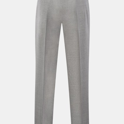 Brunello Cucinelli - Herren - Wollhose %27Leisure Fit%27 grau meliert Brunello Cucinelli - Herren - Wollhose %27Leisure Fit%27 grau meliert