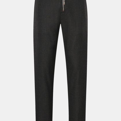 Marco Pescarolo - Herren - Cashmere Jogpants %27Caracciolo%27 anthrazit meliert Marco Pescarolo - Herren - Cashmere Jogpants %27Caracciolo%27 anthrazit meliert