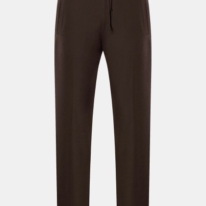 Corneliani - Herren - Woll-Jogpants dunkelbraun Corneliani - Herren - Woll-Jogpants dunkelbraun