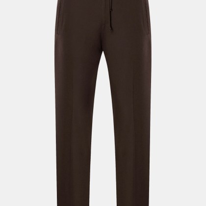 Corneliani - Herren - Woll-Jogpants dunkelbraun Corneliani - Herren - Woll-Jogpants dunkelbraun
