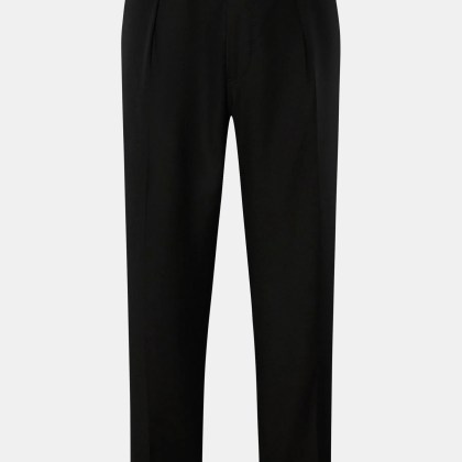 Berwich - Herren - Wollhose %27Chiaia%27 schwarz Berwich - Herren - Wollhose %27Chiaia%27 schwarz