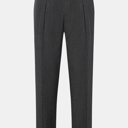 Berwich - Herren - Wollhose %27Chiaia%27 anthrazit meliert Berwich - Herren - Wollhose %27Chiaia%27 anthrazit meliert