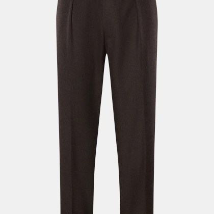 Berwich - Herren - Wollhose %27Chiaia%27 dunkelbraun Berwich - Herren - Wollhose %27Chiaia%27 dunkelbraun