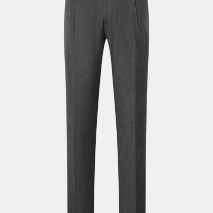 Berwich - Herren - Wollhose %27Retro Long%27 dunkelgrau meliert Berwich - Herren - Wollhose %27Retro Long%27 dunkelgrau meliert