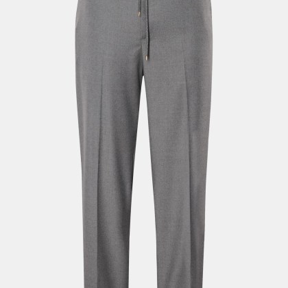 Briglia 1949 - Herren - Woll-Jogpants %27Covents%27 grau meliert Briglia 1949 - Herren - Woll-Jogpants %27Covents%27 grau meliert