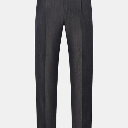 PT Torino - Herren - Hose %27Rebel Fit%27 dark navy meliert PT Torino - Herren - Hose %27Rebel Fit%27 dark navy meliert