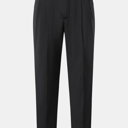 PT Torino - Herren - Wollhose %27Carrot Fit%27 anthrazit meliert PT Torino - Herren - Wollhose %27Carrot Fit%27 anthrazit meliert