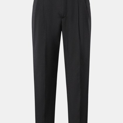 PT Torino - Herren - Wollhose %27Carrot Fit%27 anthrazit meliert PT Torino - Herren - Wollhose %27Carrot Fit%27 anthrazit meliert