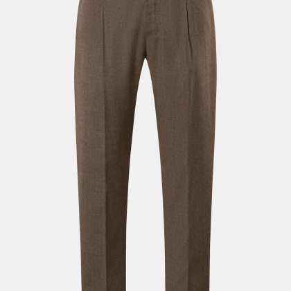 PT Torino - Herren - Wollhose %27Rebel Fit%27 graubraun meliert PT Torino - Herren - Wollhose %27Rebel Fit%27 graubraun meliert