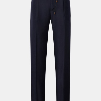 Incotex - Herren - Woll-Jogpants navy Incotex - Herren - Woll-Jogpants navy