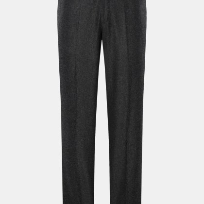 Hiltl - Herren - Wollhose %27Piacenza%27 dunkelgrau meliert Hiltl - Herren - Wollhose %27Piacenza%27 dunkelgrau meliert