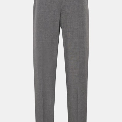 Hiltl - Herren - Wollhose %27Piacenza%27 dunkelgrau meliert Hiltl - Herren - Wollhose %27Piacenza%27 dunkelgrau meliert