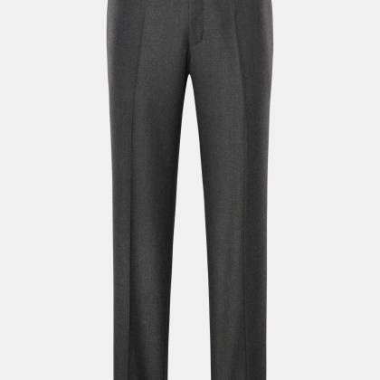 Hiltl - Herren - Wollhose %27Piacenza%27 dunkelgrau meliert Hiltl - Herren - Wollhose %27Piacenza%27 dunkelgrau meliert