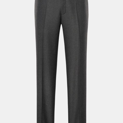 Hiltl - Herren - Wollhose %27Piacenza%27 dunkelgrau meliert Hiltl - Herren - Wollhose %27Piacenza%27 dunkelgrau meliert