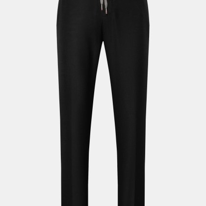 Marco Pescarolo - Herren - Woll-Jogpants %27Caracciolo%27 schwarz Marco Pescarolo - Herren - Woll-Jogpants %27Caracciolo%27 schwarz