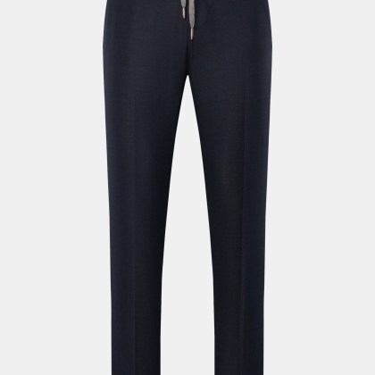 Marco Pescarolo - Herren - Woll-Jogpants %27Caracciolo%27 navy Marco Pescarolo - Herren - Woll-Jogpants %27Caracciolo%27 navy