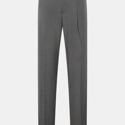 Brunello Cucinelli - Herren - Wollhose dunkelgrau meliert Brunello Cucinelli - Herren - Wollhose dunkelgrau meliert