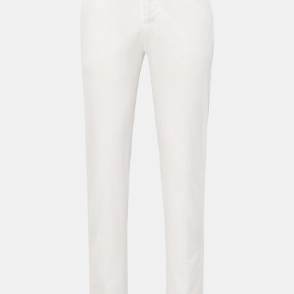 Marco Pescarolo - Herren - Cord-Jogpants %27Manu%27 weiß Marco Pescarolo - Herren - Cord-Jogpants %27Manu%27 weiß