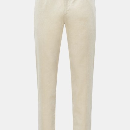 04651/ A trip in a bag - Herren - Cord-Jogpants %27Smart Pants Cord%27 creme 04651/ A trip in a bag - Herren - Cord-Jogpants %27Smart Pants Cord%27 creme