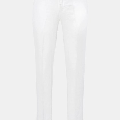 04651/ A trip in a bag - Herren - Leinen-Joggpants %27Linen Pants%27 weiß 04651/ A trip in a bag - Herren - Leinen-Joggpants %27Linen Pants%27 weiß